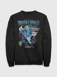 Marvel The Fantastic Four: First Steps Comic Cover Sue Storm Invisible Woman Sweatshirt BoxLunch Exclusive