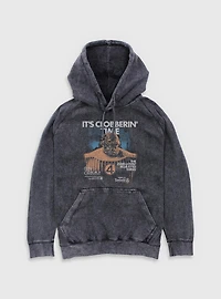 Marvel The Fantastic Four: First Steps Grunge Thing It's Clobberin' Time Mineral Wash Hoodie BoxLunch Exclusive