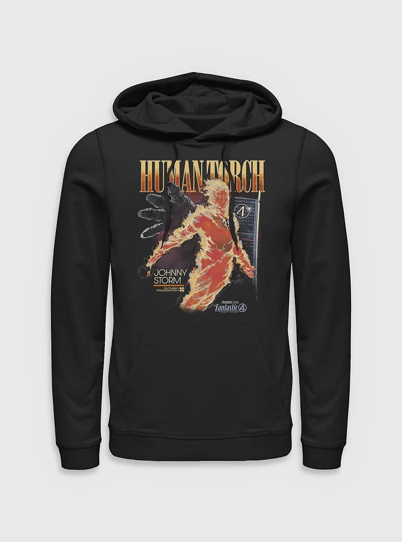 Marvel The Fantastic Four: First Steps Human Torch Future Foundation Hoodie BoxLunch Exclusive