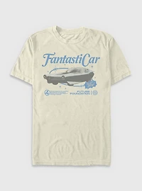 Marvel The Fantastic Four: First Steps Retro Fantasticar Garment Dye T-Shirt BoxLunch Exclusive