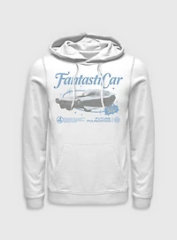 Marvel The Fantastic Four: First Steps Retro Fantasticar Hoodie BoxLunch Exclusive