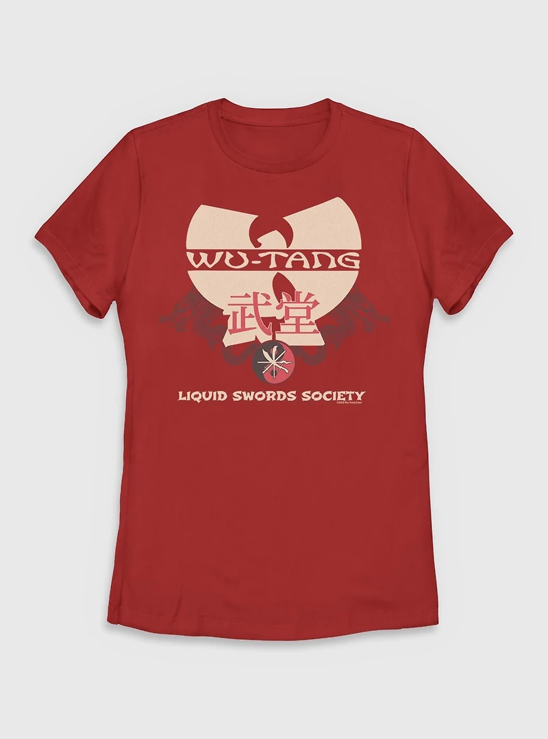 Wu-Tang Clan Liquid Swords Society Womens T-Shirt