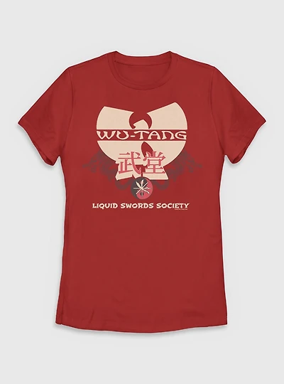 Wu-Tang Clan Liquid Swords Society Womens T-Shirt