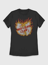 Wu-Tang Clan Fire Womens T-Shirt