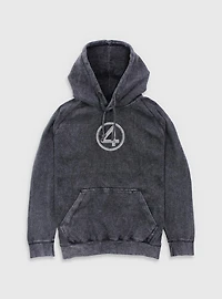 Marvel The Fantastic Four: First Steps Thing Clobberin Mineral Wash Hoodie BoxLunch Exclusive