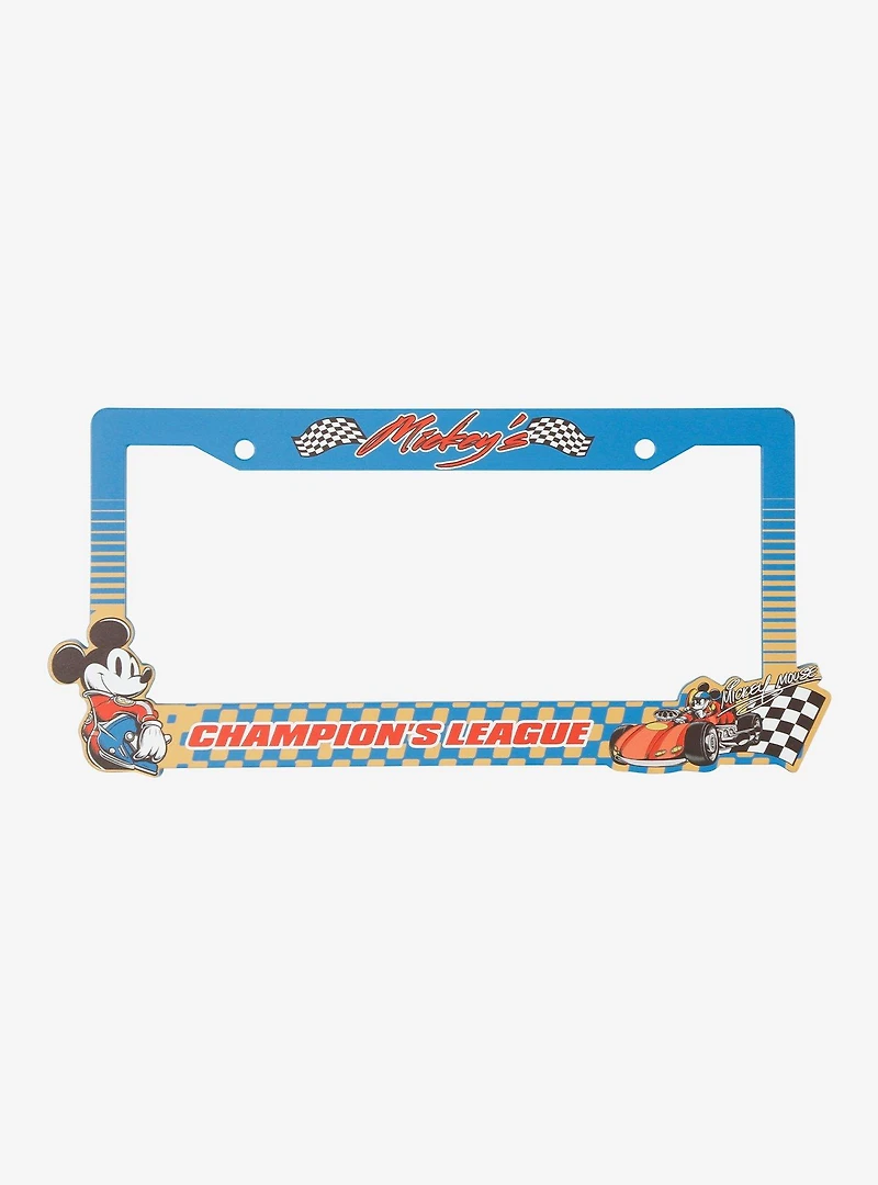 Disney Mickey Mouse Champion's League License Plate Frame — BoxLunch Exclusive
