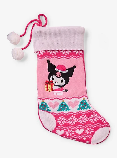 Sanrio Kuromi Knit Holiday Stocking — BoxLunch Exclusive