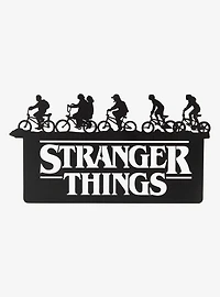 Stranger Things Silhouettes Metal Wall Art - BoxLunch Exclusive