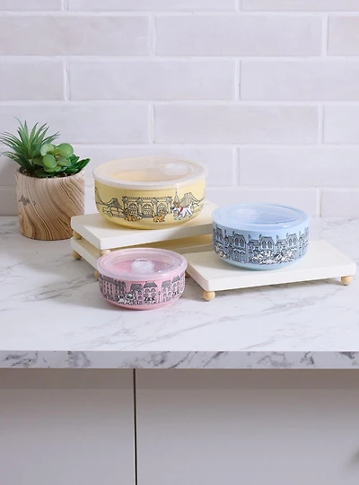 Disney Pets Scenic Wax Resist Storage Bowl Set - BoxLunch Exclusive
