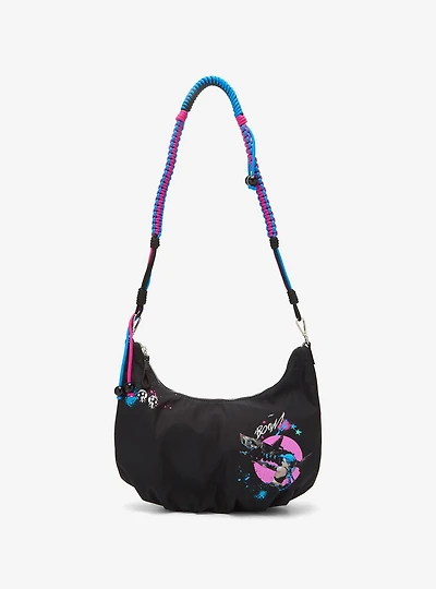 Arcane Jinx Graffiti Glow-in-the-Dark Crossbody Bag — BoxLunch Exclusive