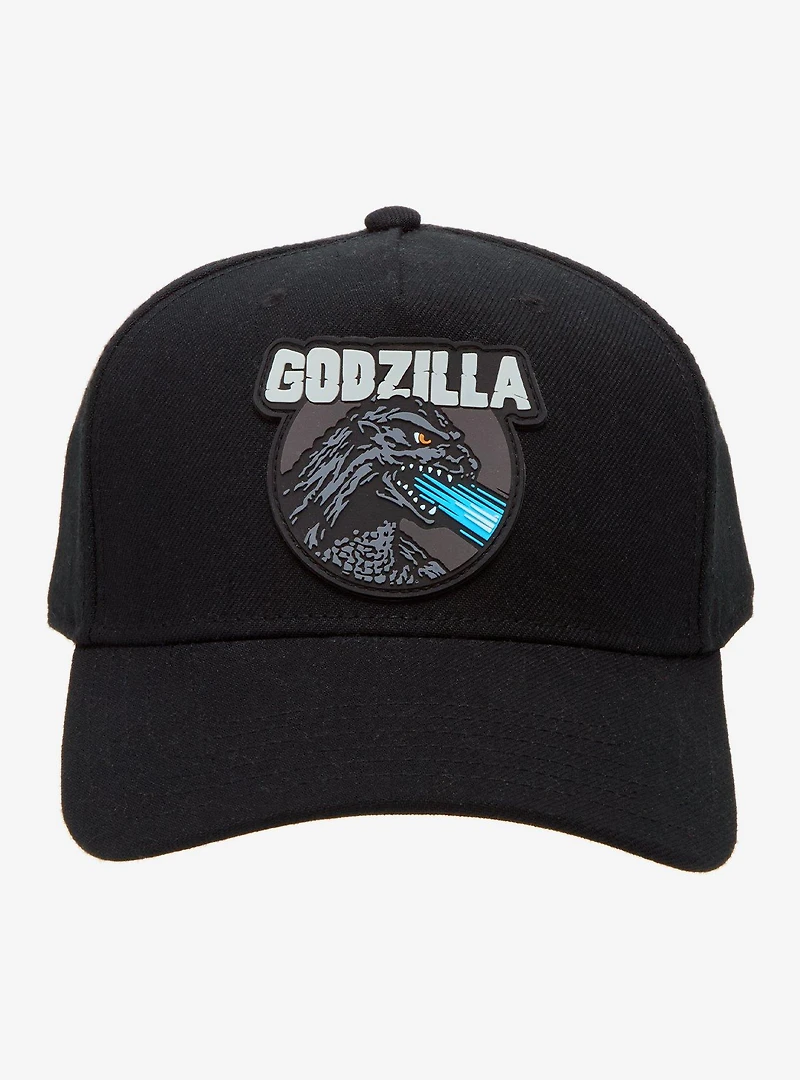 Godzilla Blue Flames Black Ball Cap — BoxLunch Exclusive