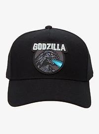 Godzilla Blue Flames Black Ball Cap — BoxLunch Exclusive