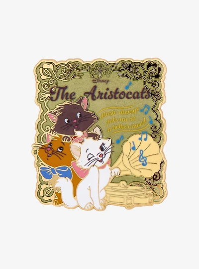 Disney The Aristocats Kittens Frame Enamel Pin - BoxLunch Exclusive