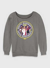 Clueless More Runways Less Freeways Womens Slouchy Sweatshirt
