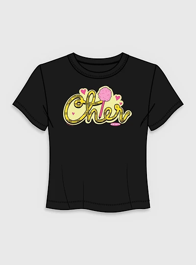 Clueless Cher Badge Women Baby T-Shirt