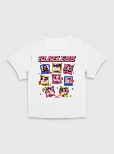 Clueless Polaroid Yearbook Women Baby T-Shirt