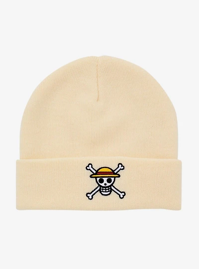 One Piece Luffy Jolly Roger Beanie — BoxLunch Exclusive