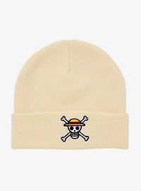 One Piece Luffy Jolly Roger Beanie — BoxLunch Exclusive
