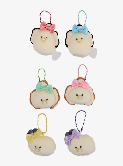 Ribbon Oyster Blind Assorted Plush Keychain