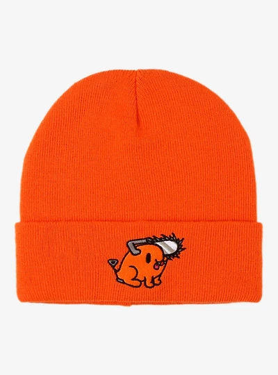 Chainsaw Man Pochita Embroidered Beanie — BoxLunch Exclusive