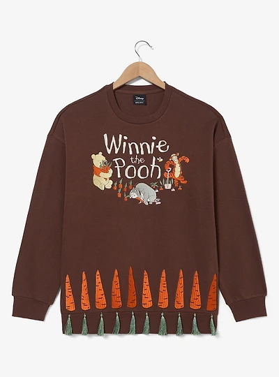 Disney Winnie the Pooh Embroidered Carrots Crewneck - BoxLunch Exclusive