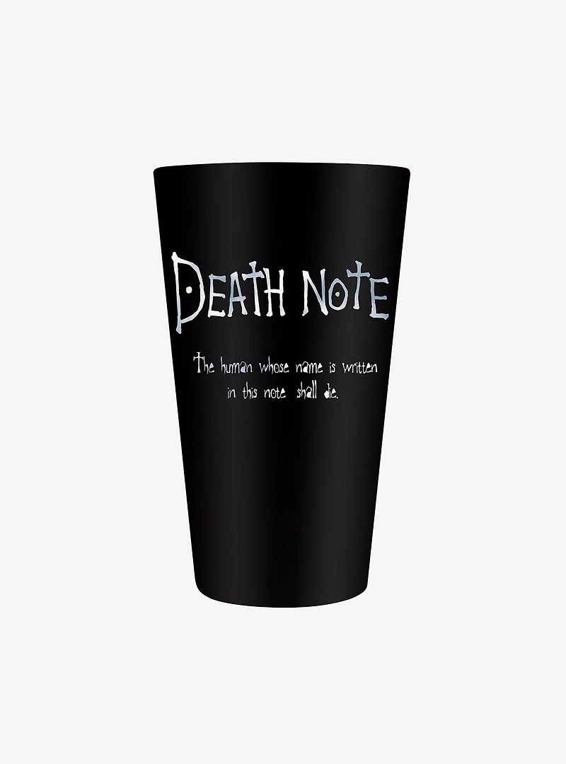 Death Note Drinking Glass