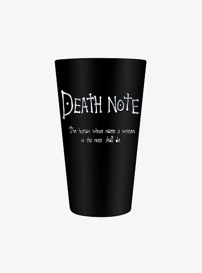 Death Note Drinking Glass