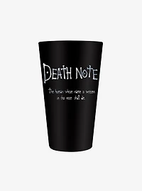 Death Note Drinking Glass