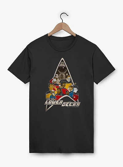 Star Trek Lower Deck Crew Badge T-Shirt