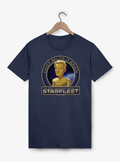 Star Trek Lower Deck Miles O Brien Most Important T-Shirt