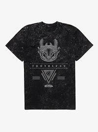 How To Train Your Dragon Toothless Mineral Wash T-Shirt