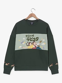 Studio Ghibli® Castle the Sky Color Block Crewneck — BoxLunch Exclusive