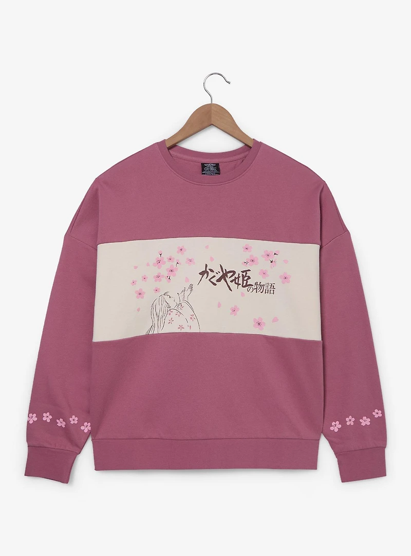 Studio Ghibli® The Tale of Princess Kaguya Women's Panel Crewneck - BoxLunch Exclusive