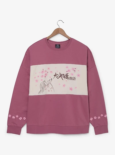 Studio Ghibli® The Tale of Princess Kaguya Women's Plus Panel Crewneck - BoxLunch Exclusive