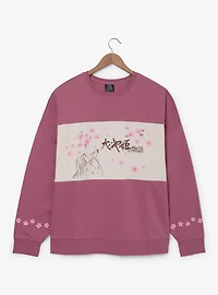 Studio Ghibli® The Tale of Princess Kaguya Women's Plus Panel Crewneck - BoxLunch Exclusive