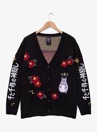 Studio Ghibli® Spirited Away Floral Women's Plus Cardigan — BoxLunch Exclusive