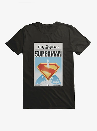 DC Comics Superman Daily Planet Front Page T-Shirt