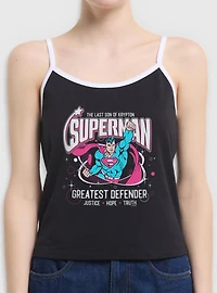 DC Comics Superman Greatest Defender Girls Cami Tank BoxLunch Exclusive