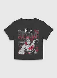 DC Comics Superman Rise Truth Justice Hope Girls Baby T-Shirt BoxLunch Exclusive