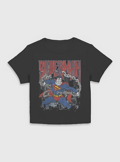 DC Comics Superman Unchained Girls Baby T-Shirt BoxLunch Exclusive