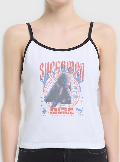 DC Comics Superman Rise Above Girls Cami Tank BoxLunch Exclusive