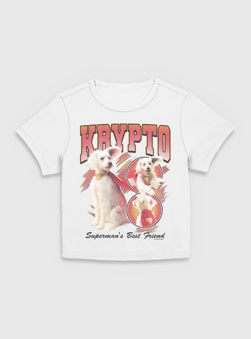 DC Comics Superman Krypto Superman's Best Friend Girls Baby T-Shirt BoxLunch Exclusive