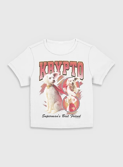 DC Comics Superman Krypto Superman's Best Friend Girls Baby T-Shirt BoxLunch Exclusive