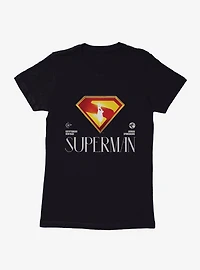 DC Comics Superman Human Upbringing Womens T-Shirt