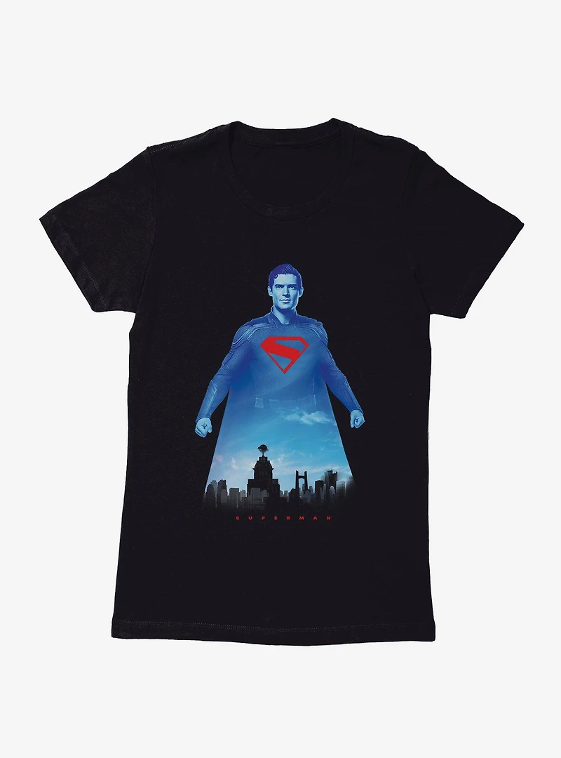 DC Comics Superman Protector Of Metropolis Womens T-Shirt