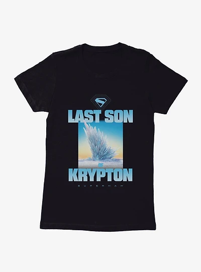 DC Comics Superman Last Son Of Krypton's Fortress Solitude Womens T-Shirt