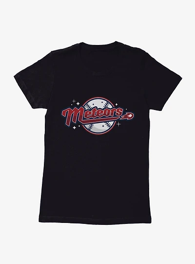 DC Comics Superman Metropolis Meteors Baseball Team Womens T-Shirt