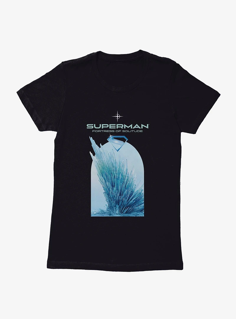 DC Comics Superman Fortress Of Solitude Womens T-Shirt
