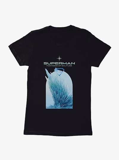 DC Comics Superman Fortress Of Solitude Womens T-Shirt