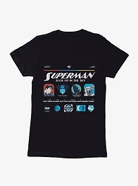 DC Comics Superman Kryptonian Heritage Womens T-Shirt